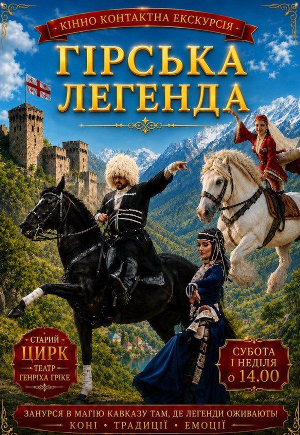 Кінно-контактна екскурсія "Гірська легенда"