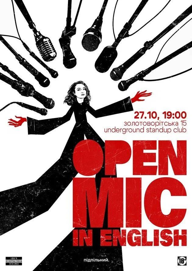 Open Mic in English