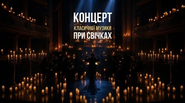 Концерт класичної музики при свічках