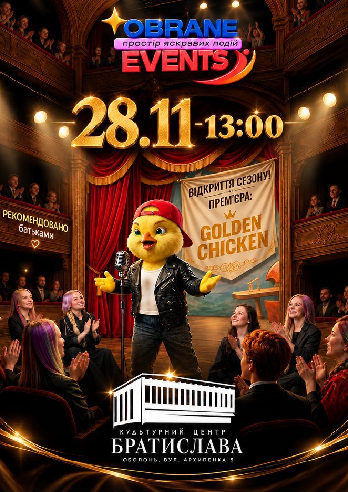 Golden chicken