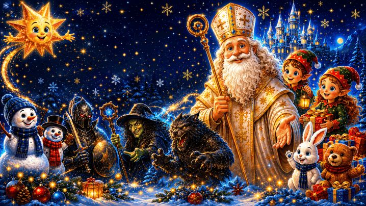 Новорічна шоу-вистава "Різдвяний бал Святого Миколая"