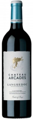 Вино Les Grands Chais de France Chateau Arcades Лангедок червоне сухе 0.75 л 15%