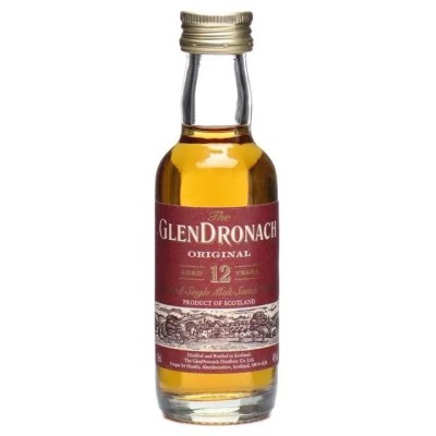 Віскі Glendronach 12 yo Single Malt Scotch Whisky, 43%, 0,05 л