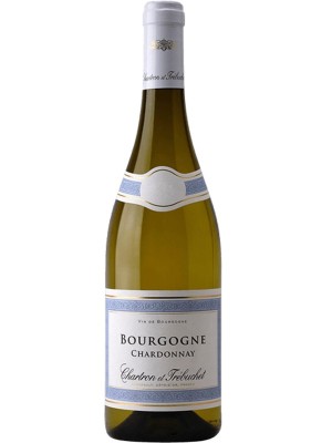 Вино Бургонь Шардоне, Шартрон та Требуше / Bourgogne Chardonnay, Chartron et Trebuchet, біле сухе 0.75л