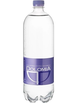 Мінеральна вода Доломія, Елегант Фрізанте / Dolomia, Elegant Frizzante, газ, ПЕТ, 1л