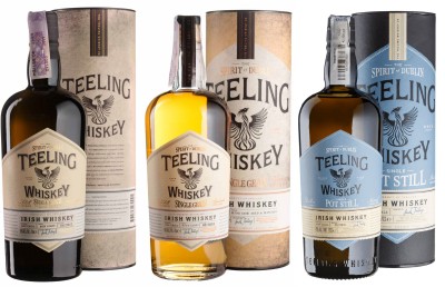 Набір віскі Teeling Small Batch 3уо 0.7 л 46% + Teeling Single Grain 3 уо 0.7 л 46% + Teeling Single Pot Still 3уо 0.7 л 46%