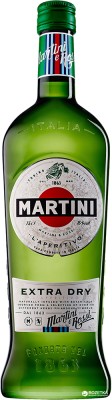 Вермут Martini Extra Dry сухий 1 л 18%