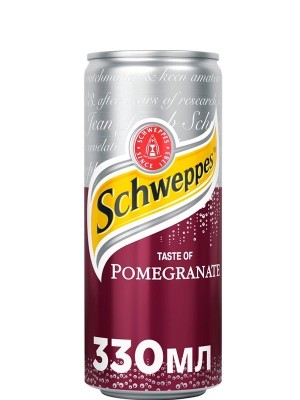 Напій Швепс Гранат / Schweppes Pomegranate, 0.33л