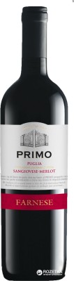 Вино Fantini Farnese "Primo" Sangiovese-merlot Puglia червоне сухе 0.75 л 12%