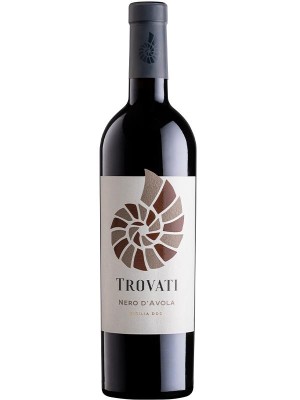 Вино Троваті, Неро д'Авола / Trovati, Nero d'Avola, Mezzacorona, червоне сухе 0.75л