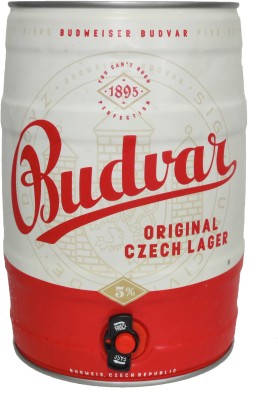Пиво Budweiser Budvar світле фільтроване 5% 5 л