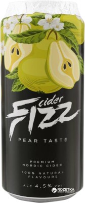 Упаковка сидру Fizz Pear 4.5% 0.5 л x 24 банки