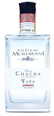 Горілка виноградна Chateau Mukhrani Чача 0.7 л 43% в подарунковій упаковці