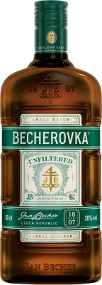 Лікерна настоянка на травах Becherovka Unfiltered 0.5 л 38%