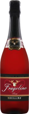 Напій на основі вина Фраголіно Novellina Rosso червоне солодке 0.75 л 7%