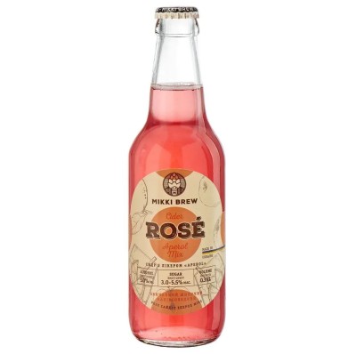 Сидр Mikki Brew Rose, напівсолодкий, 5%, 0,33 л