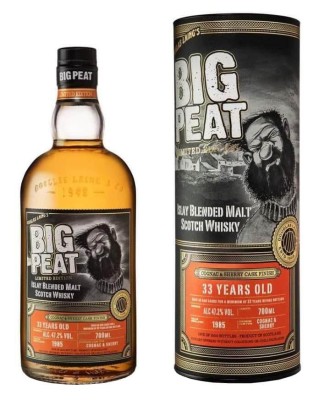 Віскі Douglas Laing Big Peat 33 Y.O. 0,7л 47,2% У тубусі