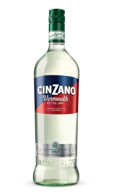Вермут Cinzano Extra Dry сухий 1 л 18%