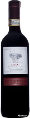 Вино Verga Le Rubinie Chianti DOCG червоне сухе 1.5 л 12%