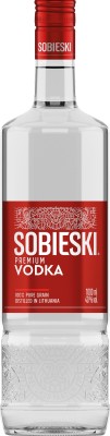 Горілка Sobieski преміум 1 л 40%