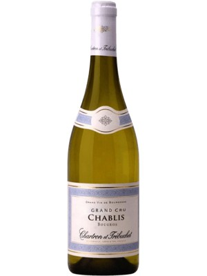 Вино Шаблі Гран Крю, Шартрон та Требуше / Chablis Grand Cru, Chartron et Trebuchet, біле сухе 0.75л