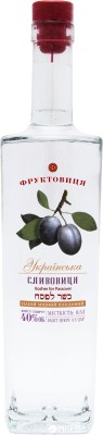 Горілка Фруктовиця Сливовиця Українська Кошерно на Песах 0.5 л 40%