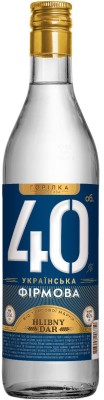 Горілка особлива «Українська Фірмова» 0.5 л 40%