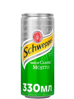 Напій Швепс Мохіто / Schweppes Classic Mojito, 0.33л