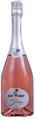 Ігристе вино My Wine by Eduard Gorodetsky Брут рожеве 0.75 л 11.5%