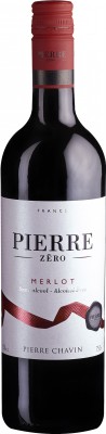 Вино Domaines Pierre Chavin Pierre Zéro Merlot червоне напівсолодке 0.75 л Безалкогольне