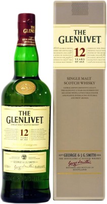 Віскі The Glenlivet 0.7 л 12 років витримки 40% у подарунковому пакованні