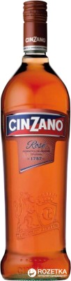 Вермут Cinzano Rose солодкий 1л 15%
