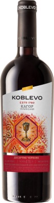 Вино Коблево Бордо Кагор український червоне солодке 0.75 л 16%