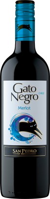 Вино Gato Negro Merlot червоне сухе 0.75 л 13%