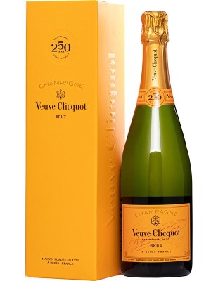 Шампанське Вівьє Кліко / Veuve Clicquot, біле брют 0.75л, в коробці