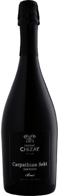 Вино ігристе Chateau Chizay Carpathian Sekt Черсегі біле брют 0.75 л 11.5%