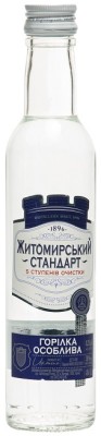 Горілка Житомирський Стандарт 5 стадій очищення 0.25 л 38%