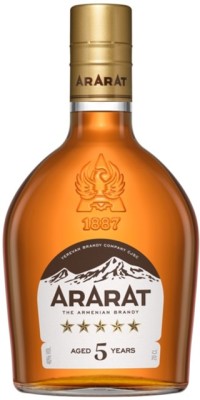 Бренді ARARAT 5 років витримки 0.2 л 40%