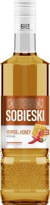 Горілка Sobieski Pepper and Honey 0.5 л 40%