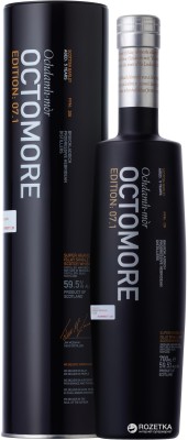 Віскі ТМ Bruichladdich 7.1 Scottish 5 років витримки 0.7 л 59.5% в подарунковій упаковці