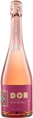 Вино ігристе Bostavan DOR Rose рожеве напівсухе 0.75 л 12%