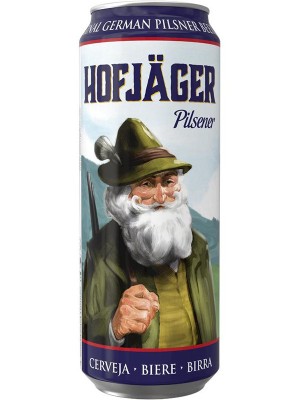 Пиво Пілсенер, Хофьягер / Pilsener, Hofjager, Denninghoff's, ж/б, 4.9%, 0.5л