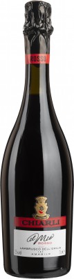 Вино ігристе Chiarli Lambrusco Rosso червоне солодке 0.75 л 7.5%