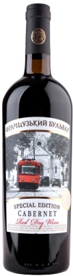 Вино Французький бульвар Каберне селект червоне сухе 0.75 л 10-13%