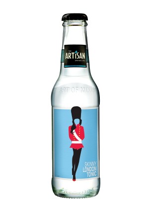Напій газований Артізан, Скінні Лондон Тонік / Artisan, Skinny London Tonic, 0.2л