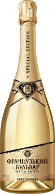 Вино ігристе Французький бульвар Special Edition Gold солодке біле 0.75 л 10.5-13.5%
