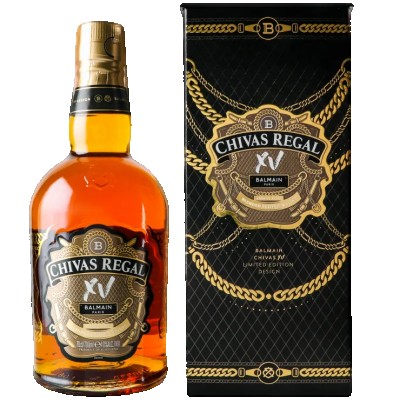 Віскі Chivas Regal Balmain 15 yo Blended Scotch Whisky, 40%, в коробці, 0,7 л