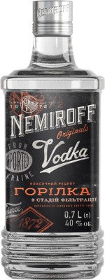 Горiлка Nemiroff  Оригінал 0.7 л 40%