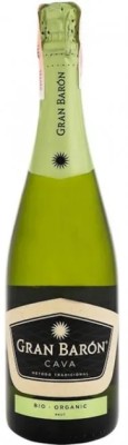 Вино ігристе Gran Baron Cava Brut Organic Bio біле брют, 0,75 л, 11,5%