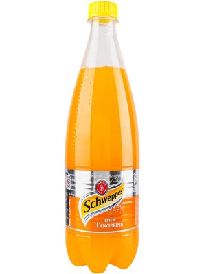 Напій Швепс, Мандарин / Schweppes, Tangerine, ПЕТ, 0.75л